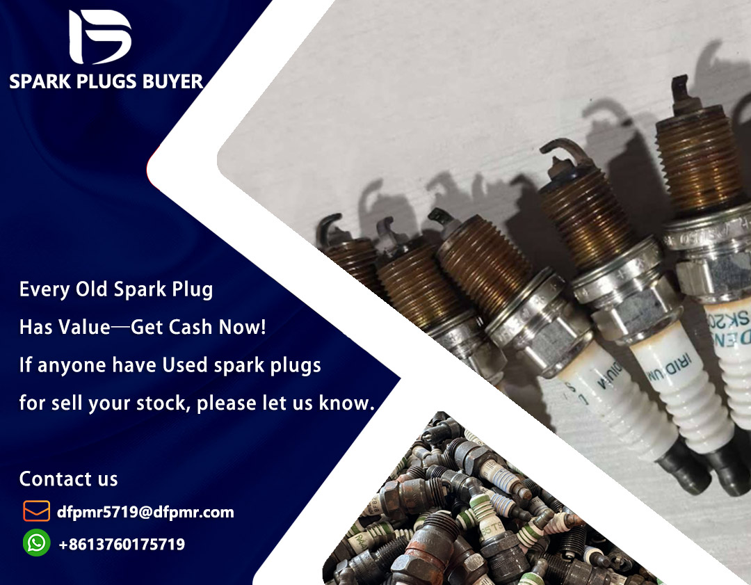Iridium Platinum Spark Plug Recycling_ BMW plum blossom spar