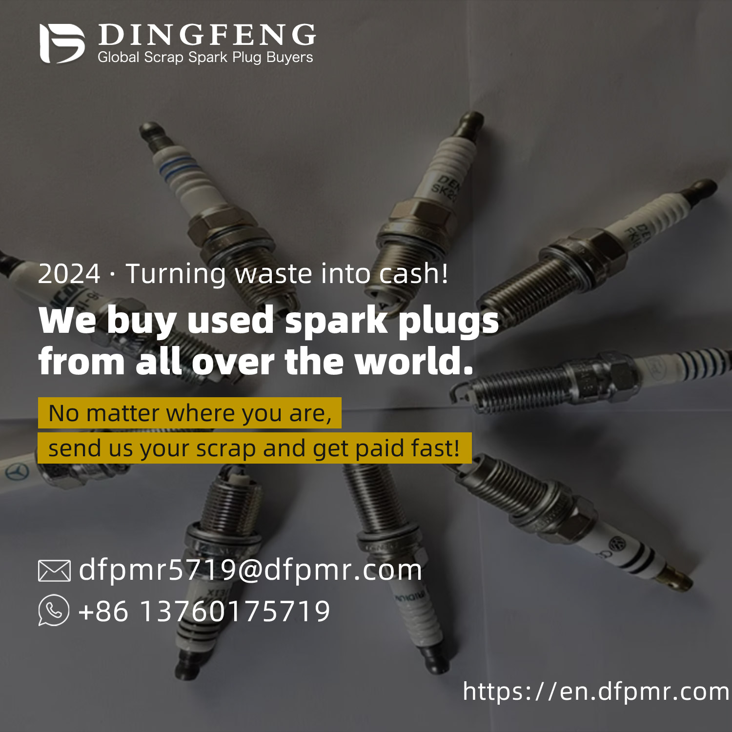 Iridium Platinum Spark Plug Recycling_Car Spark Plug Recycli