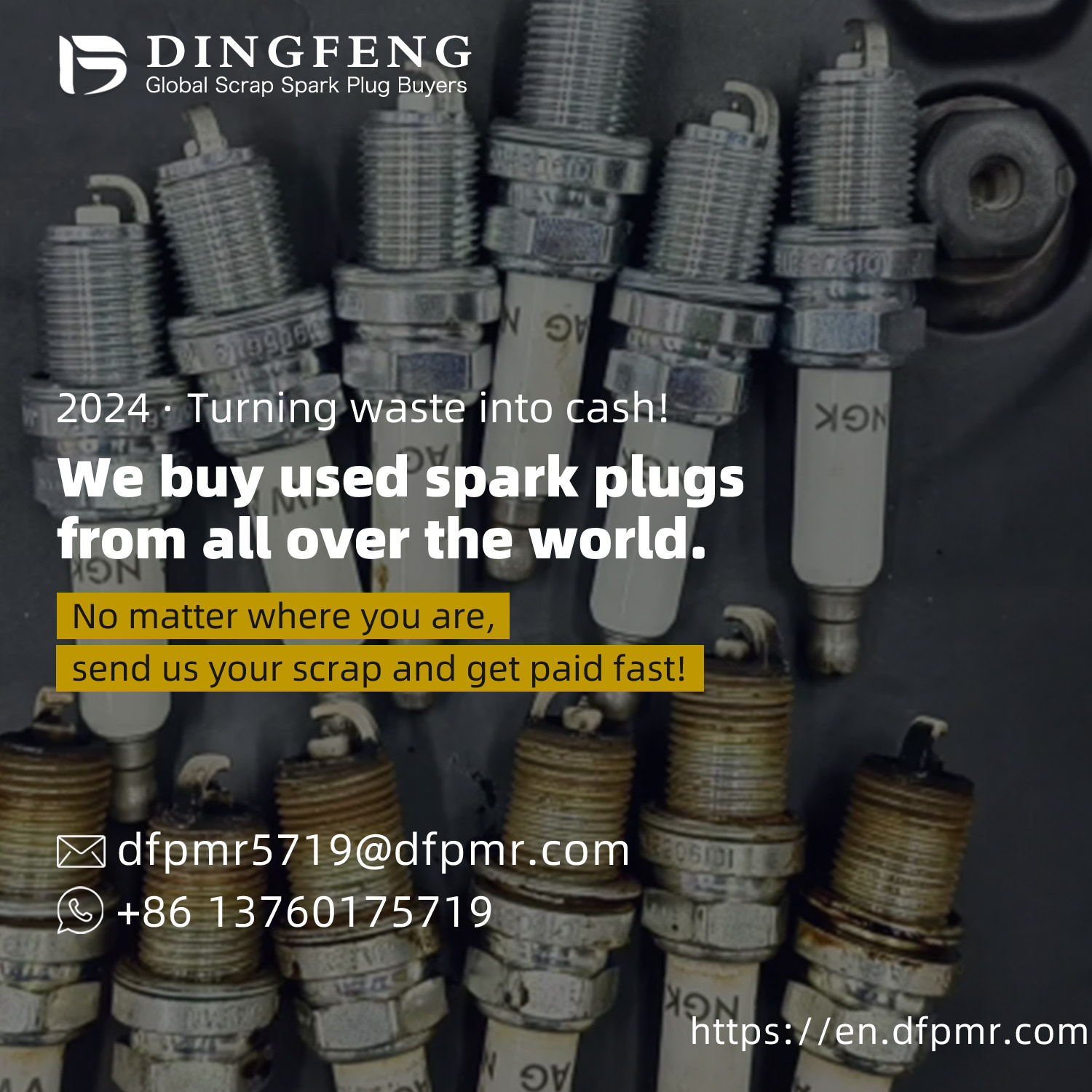  Iridium Platinum spark plug recycling_  spark plug recyclin