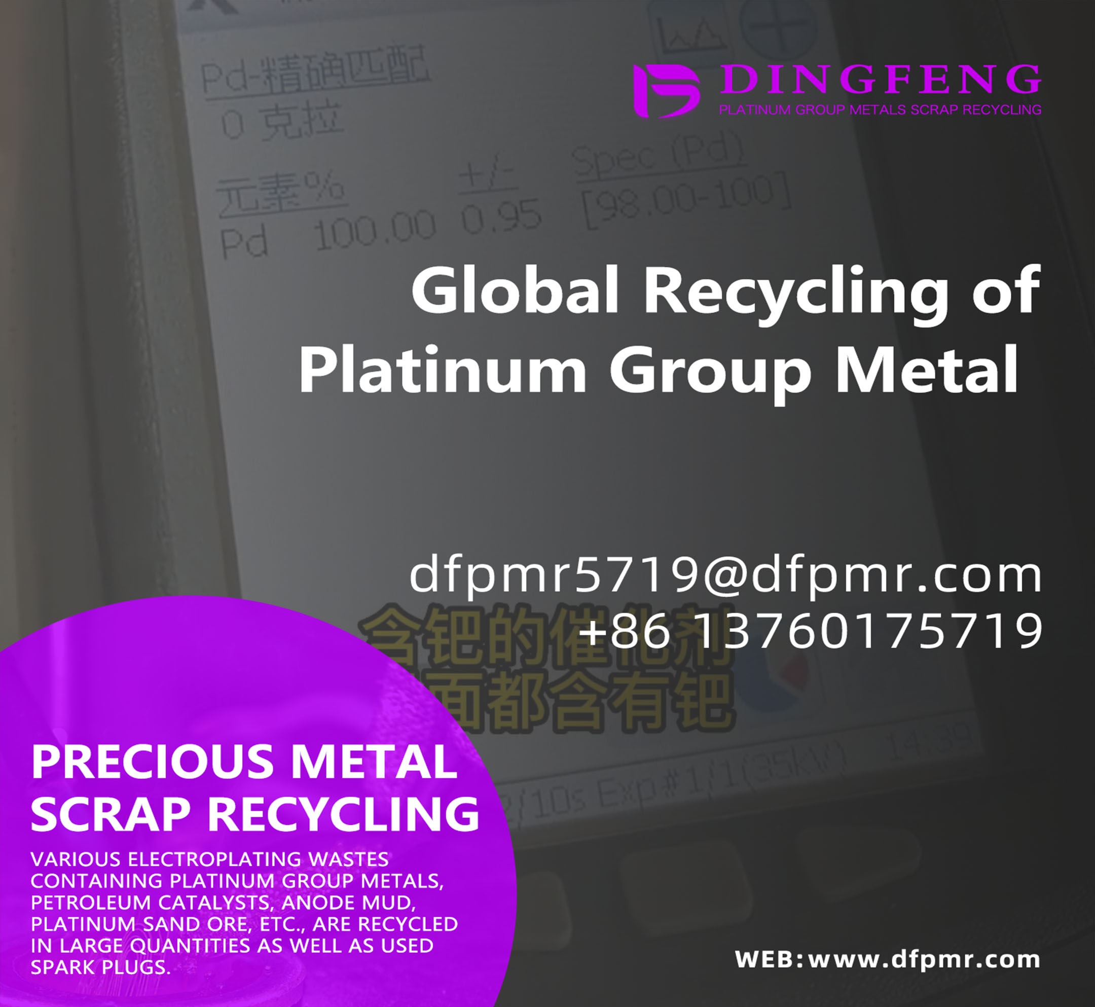 Palladium Scrap Recycling – Industrial-Grade Specifications Material Acceptance Criteria